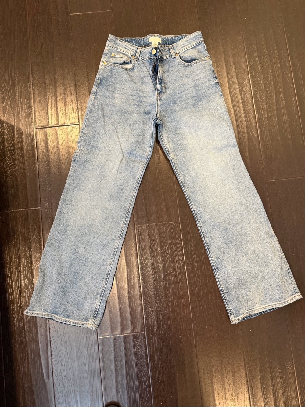 H& M wide/Straight-Leg Jeans